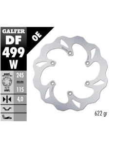 disco freno moto galfer wave fijo 245x4mm df499w