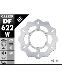 disco freno moto galfer wave fijo 220x4mm df622w