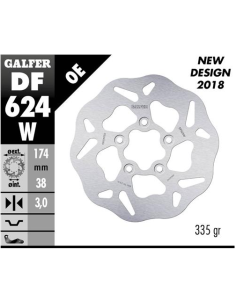 disco freno moto galfer wave fijo 174x3mm df624w