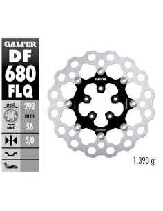 disco freno moto flotante galfer qubic 292x5mm df6