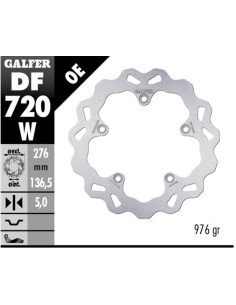 disco freno moto galfer wave fijo 276x5mm df720w