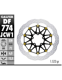 disco freno moto galfer wave flotante df774jcw1g03