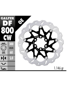 disco freno moto galfer wave flotante compl df800