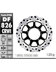 disco freno moto galfer wave flotante 320x5mm df82