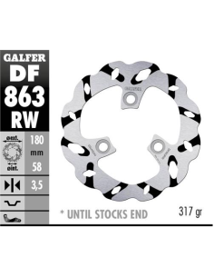 disco freno moto galfer wave fijo 180x3 5mm df863r