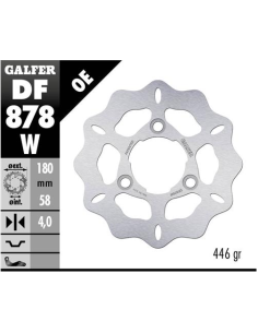 disco freno wave galfer df878w 180 mm kymco dink agility filly 3 tornillos o80