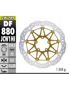 disco de freno w floatech 320x5 5mm kashima