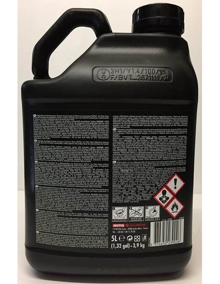 limpiador de filtros motul a1 air filter clean 5l 102985