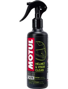 limpiador cascos motul m1 helmet visor clean 0 250l 102992