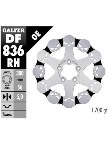 disco freno moto galfer shark fijo df8920h
