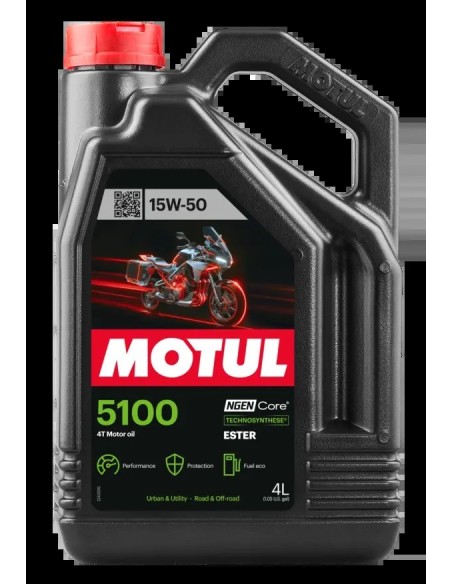 aceite motul 5100 15w50 4t 4l 104083