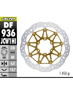 disco freno delantero galfer df936jcw1hi wave competicion bmw s1000 m1000