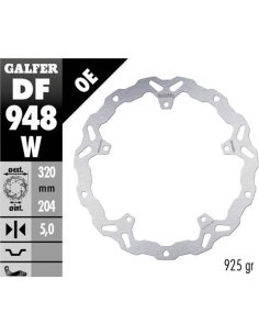 disco freno moto galfer wave fijo 320x5mm df948w