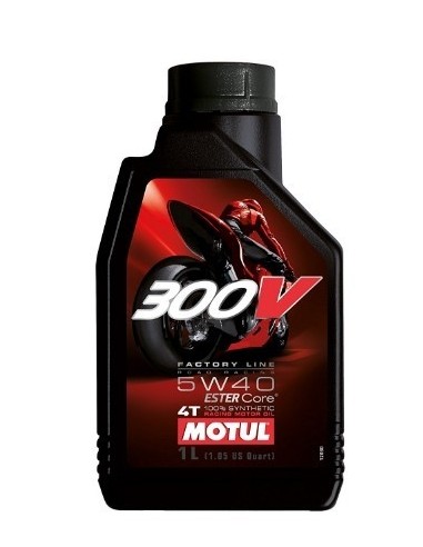 aceite motul 300v fl road racing 5w40 1l 104112