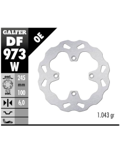 disco freno moto galfer wave fijo 245x6mm df973w