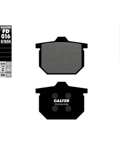 pastillas de freno moto galfer semi metal fd016g10