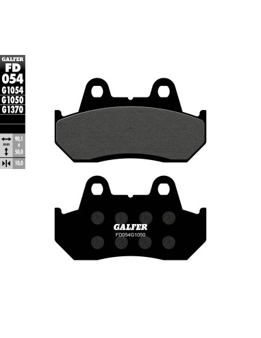 pastillas de freno moto galfer scooter fd054g1050