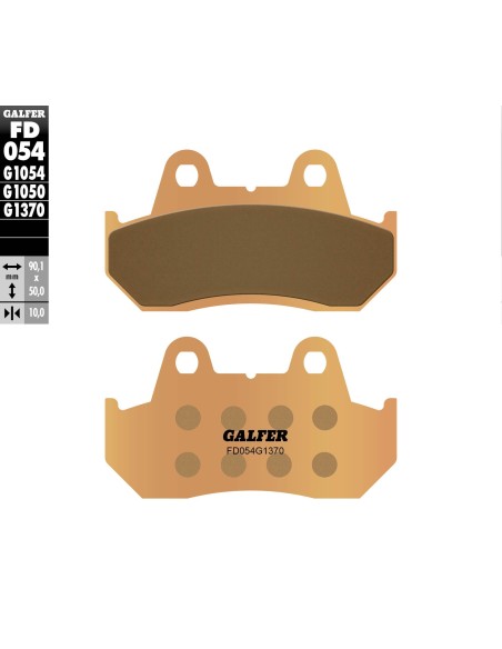 pastillas de freno moto galfer sinter street fd054
