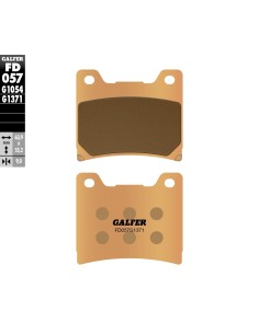 pastillas de freno moto galfer sinter street fd057