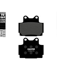 pastillas de freno moto galfer semi metal fd069g10