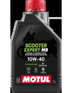 aceite motul scooter expert 4t 10w40 mb 1l 105935