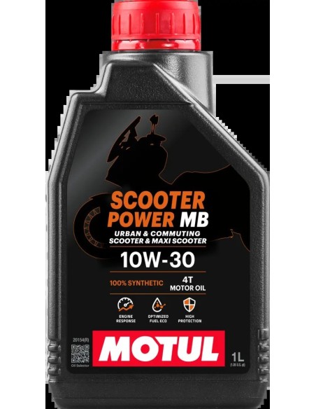 aceite motul scooter power 4t 10w30 mb 1l