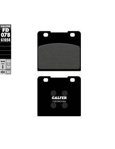pastillas de freno moto galfer semi metal fd078g10