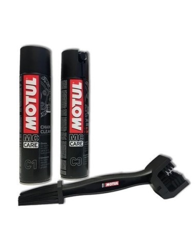 pack limpia cadenas motul off road c1 c3
