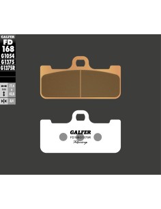 pastillas de freno moto galfer sinter sport r fd16
