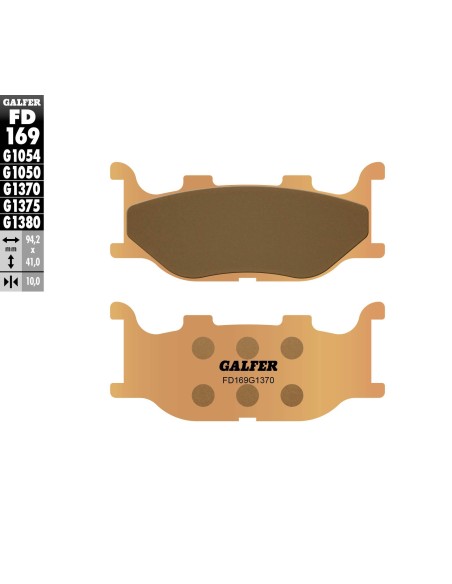 pastillas de freno moto galfer sinter street fd169