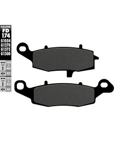 pastillas de freno moto galfer semi metal fd174g1054 delantero izquierda