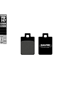 pastillas de freno moto galfer semi metal fd197g10