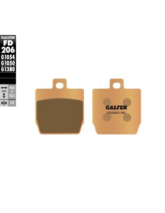 pastillas de freno moto galfer scooter fd206g1380