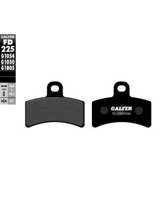 pastillas de freno moto galfer semi metal fd225g10