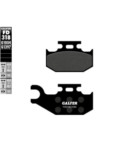 pastillas de freno moto semi galfer metal fd318g10