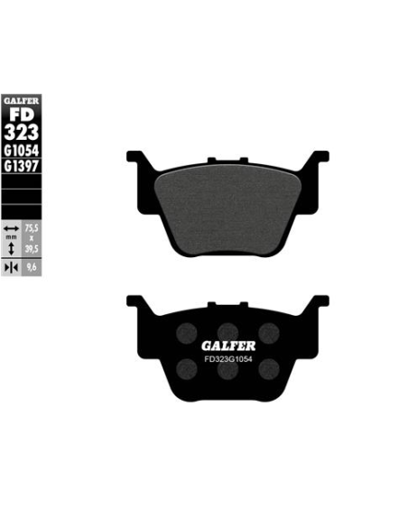 pastillas de freno moto galfer semi metal fd323g10