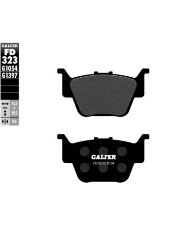 pastillas de freno moto galfer sinter quad fd323g1