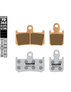 pastillas de freno moto galder sinter sport fd365g