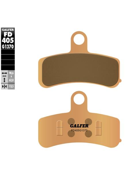 pastillas de freno moto galfer sinter street fd405