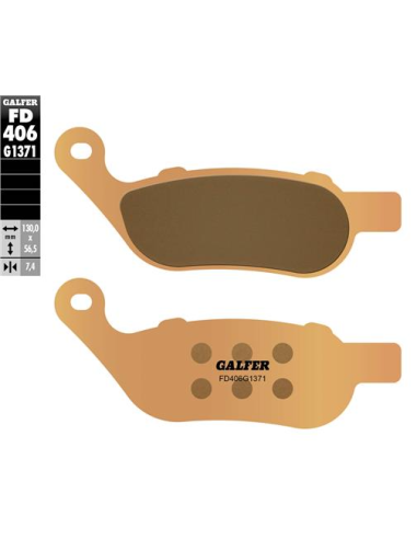 pastillas de freno moto galfer sinter street fd406