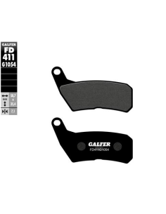 pastillas de freno moto galfer semi metal fd411g10