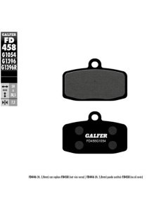 pastillas de freno moto galfer semi metal fd458g10