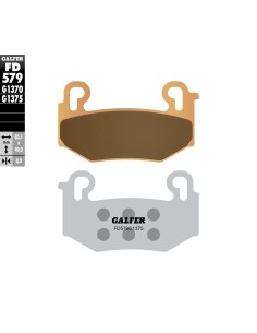 pastillas delanteras bmw r 1300 gs siterizado sport galfer fd579g1375
