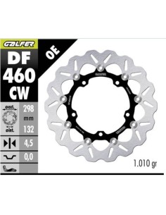 kit freno oversize galfer kg495bfs yamaha t max 530 2015 2020 560 2020 2024 298 mm d 2
