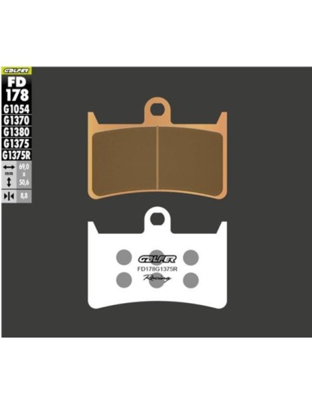 kit freno delantero oversize galfer kg4982qs yamaha t max 530 560 cubiq 320 mm