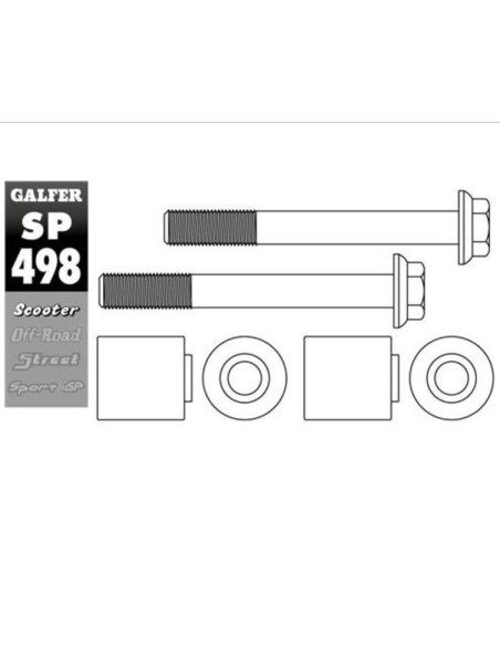 kit freno delantero oversize galfer kg4982qs yamaha t max 530 560 cubiq 320 mm