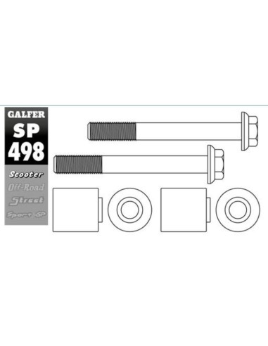 kit freno galfer kg4983fs yamaha t max 530 560 wave 320 mm delantero trasero