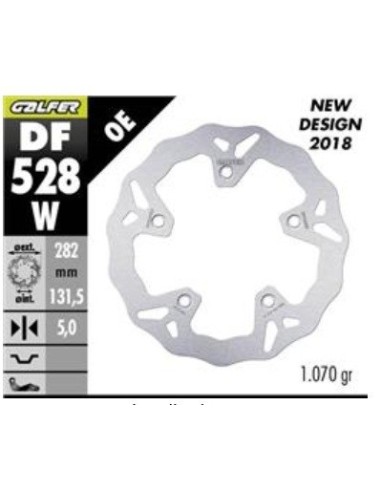 kit freno galfer kg4983fs yamaha t max 530 560 wave 320 mm delantero trasero