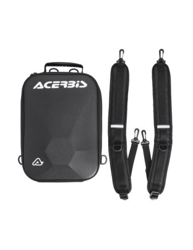 bolsa para gafas acerbis 0027572 090 negra para 4 mascaras off road