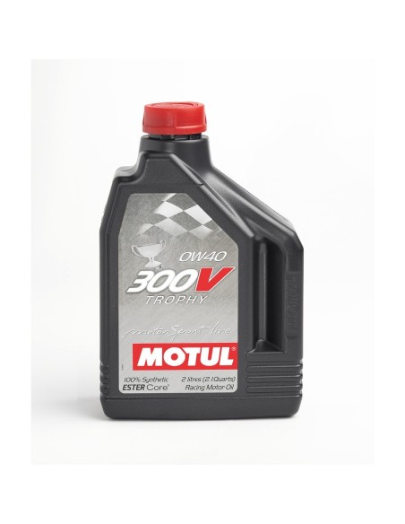 aceite de motor motul 300v trophy 0w40 ap 104240 sintetico competicion 2l
